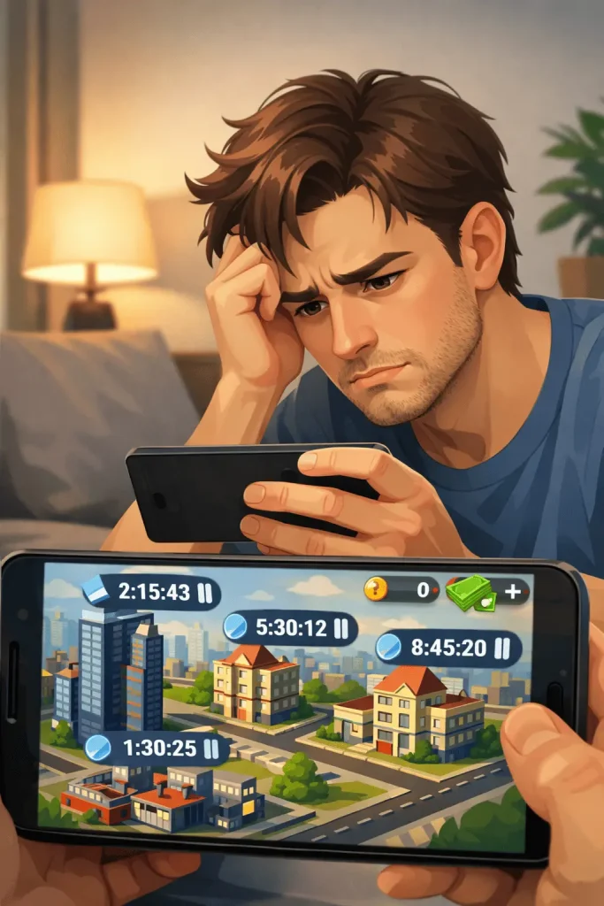 Frustration over virtual city building 1 1