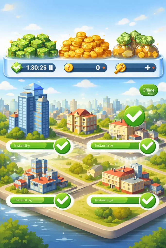 Futuristic city with premium buildings 1 1